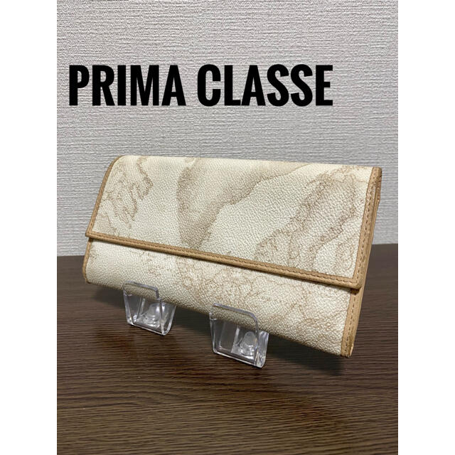 PRIMA CLASSE(プリマクラッセ)の【良品】 プリマクラッセ  PRIMA CLASSE  長財布　ホワイト レディースのファッション小物(財布)の商品写真