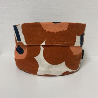 マリメッコ(marimekko)のmarimekko    ウニッコファブリックバスケット　★新品未使用★(その他)