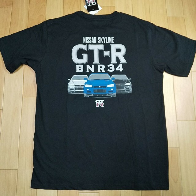 日産(ニッサン)のLサイズ  新品  日産 GT-R 34 半袖Tシャツ メンズのトップス(Tシャツ/カットソー(半袖/袖なし))の商品写真