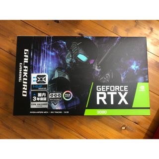 【新品・非LHR】RTX3080 GG-RTX3080-E10GB/TP(PCパーツ)