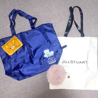 ジルスチュアート(JILLSTUART)のリラックマ ♡ エコバック ♡  JILLSTUART トート ポーチ(トートバッグ)