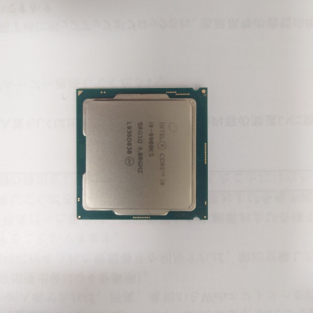 intel i9 9900ksPCパーツ