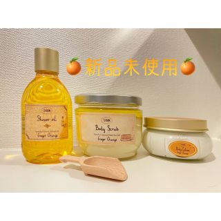 サボン(SABON)の🍊10日まで！最大値下げ中！🍊サボンボディケアセット 木のスプーン付き◎(ボディクリーム)