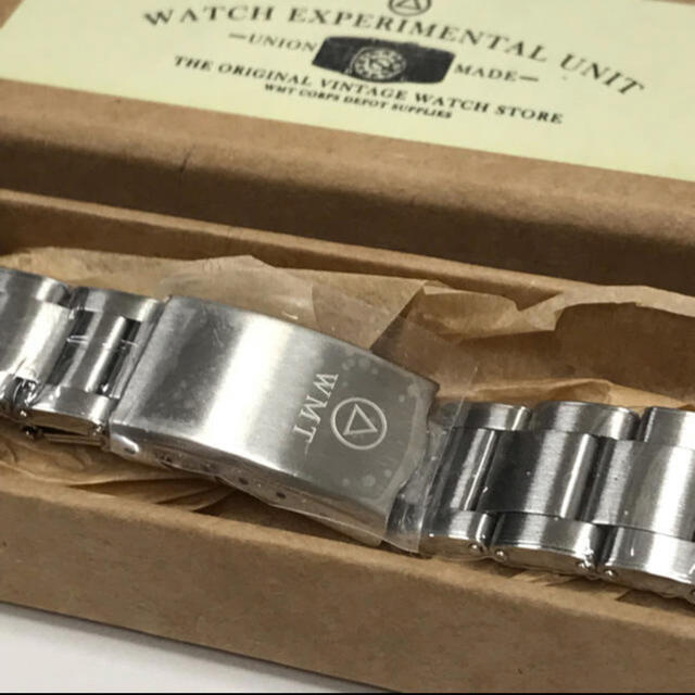 新品WMT WATCH 3 Link BRACELET ROYAL MARINE メンズの時計(金属ベルト)の商品写真