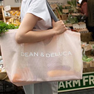 ディーンアンドデルーカ(DEAN & DELUCA)のディーンアンドデルーカ メッシュトートバッグ L ②(エコバッグ)