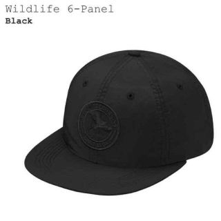 シュプリーム(Supreme)の人気色 Wildlife 6-Panel COLOR/STYLE：Black(キャップ)