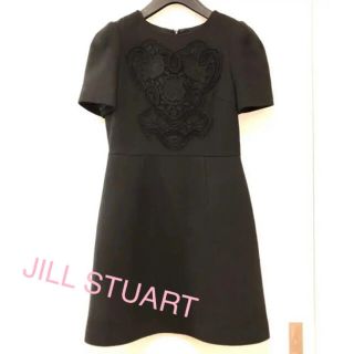 ジルスチュアート(JILLSTUART)のジルスチュアート  ブラックワンピース(ひざ丈ワンピース)