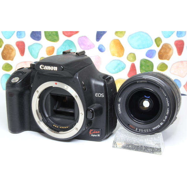 春夏新作 - Canon ☘️Canon ☆Wi-Fi ☆標準レンズキット ☆一眼レフ入門 N KISS デジタル一眼 春夏新作 - Canon ☘️Canon ☆Wi-Fi ☆標準レンズキット ☆一眼レフ入門 N KISS デジタル一眼