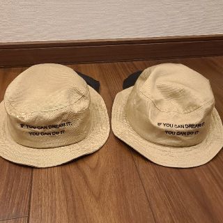 ブランシェス(Branshes)の日除け付き帽子お揃い２個セット(帽子)