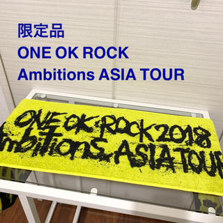 ワンオクロック(ONE OK ROCK)のONE OK ROCK ワンオク 2018 Anbitions ASIA タオル(ミュージシャン)