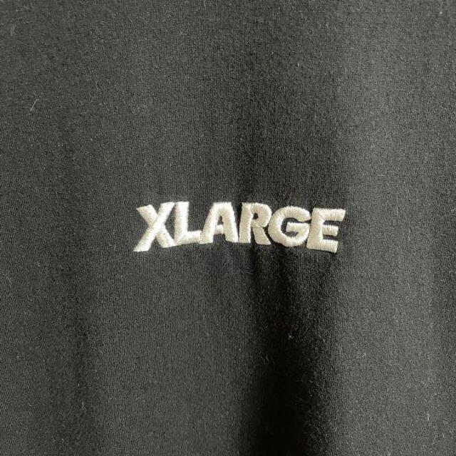 XLARGE(エクストララージ)の【即完売モデル】エクストララージ☆センターロゴ　刺繍　半袖Tシャツ　人気Lサイズ メンズのトップス(Tシャツ/カットソー(半袖/袖なし))の商品写真