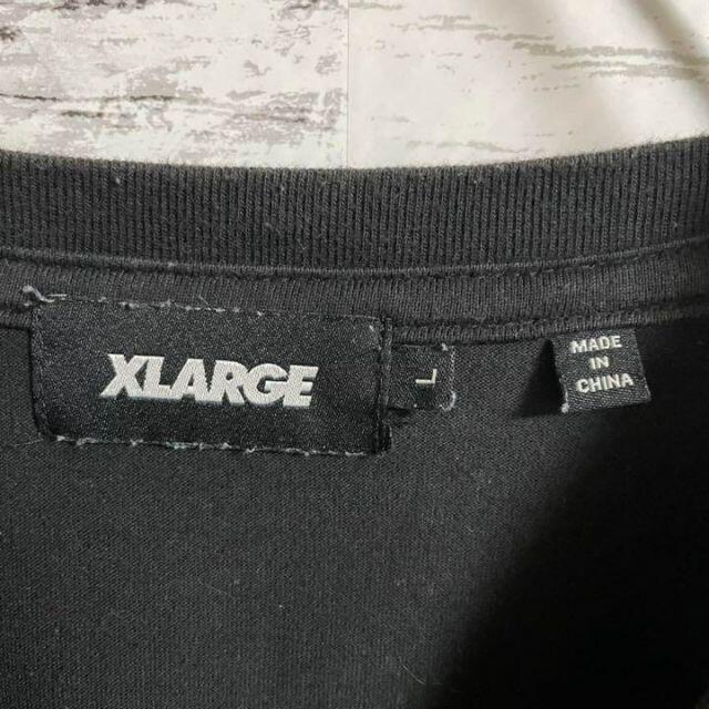 XLARGE(エクストララージ)の【即完売モデル】エクストララージ☆センターロゴ　刺繍　半袖Tシャツ　人気Lサイズ メンズのトップス(Tシャツ/カットソー(半袖/袖なし))の商品写真