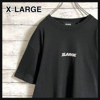 エクストララージ(XLARGE)の【即完売モデル】エクストララージ☆センターロゴ　刺繍　半袖Tシャツ　人気Lサイズ(Tシャツ/カットソー(半袖/袖なし))