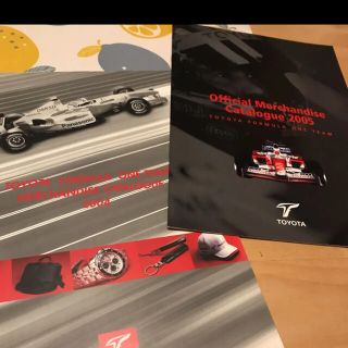 TOYOTA F1 team merchandise カタログ(趣味/スポーツ/実用)