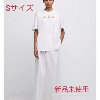 メゾンキツネ(MAISON KITSUNE')のメゾンキツネ　ユニセックス　ヨガ　Sサイズ 新品未使用(Tシャツ(半袖/袖なし))