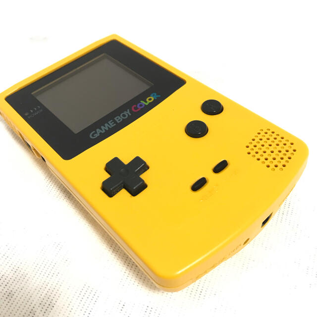 ゲームボーイ(ゲームボーイ)のおまけ付き！ 任天堂 ゲームボーイカラー GAMEBOYCOLOR 本体 黄色 エンタメ/ホビーのゲームソフト/ゲーム機本体(携帯用ゲーム機本体)の商品写真