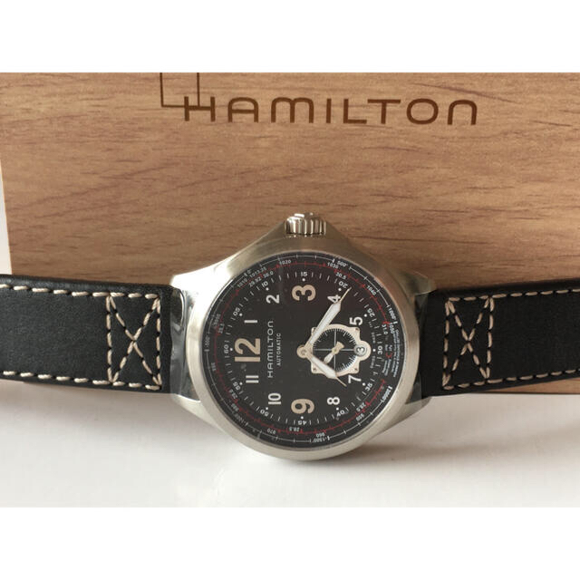 Hamilton(ハミルトン)のハミルトン HAMILTON カーキ アビエイション 自動巻 H76655733 メンズの時計(腕時計(アナログ))の商品写真