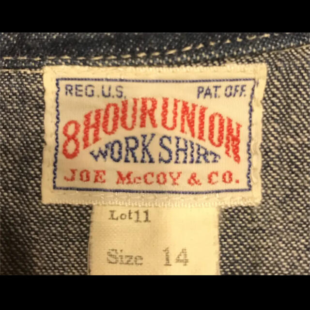 THE REAL McCOY'S(ザリアルマッコイズ)のJOE McCOY☆8HOUR UNION デニム半袖シャツ メンズのトップス(シャツ)の商品写真