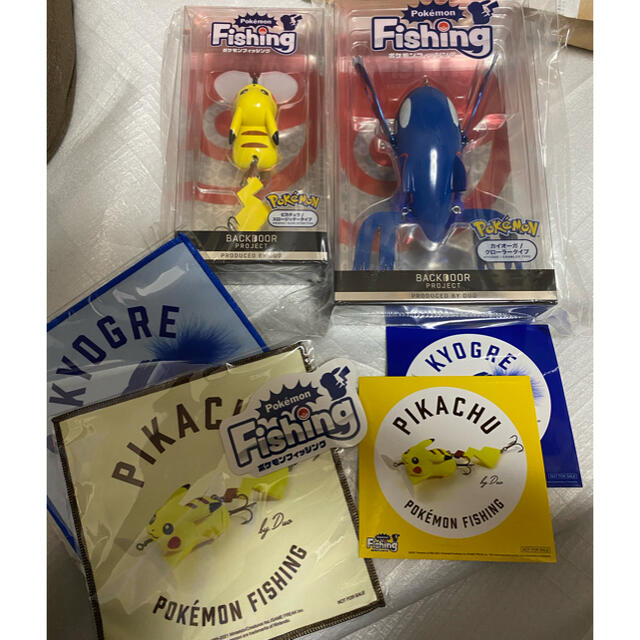 カイオーガ ピカチュウ ルアー セット 初回特典の付き フィッシング カイオーガ ピカチュウ ルアー セット 初回特典の付き フィッシング