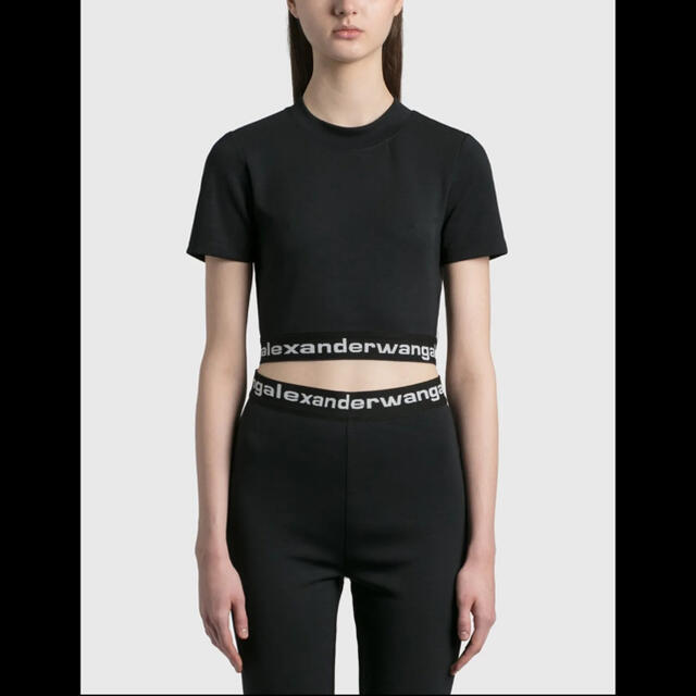 Alexander Wang(アレキサンダーワン)のalexander wang アレキサンダーワン　クロップドTシャツ メンズのトップス(Tシャツ/カットソー(半袖/袖なし))の商品写真