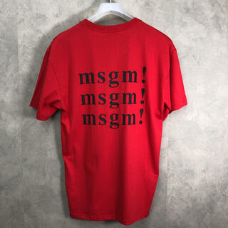 エムエスジイエム(MSGM)のMSGM エムエスジーエムTシャツ　オーバーサイズ(Tシャツ/カットソー(半袖/袖なし))