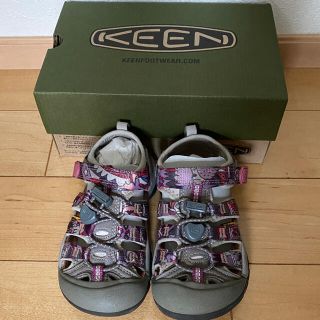 キーン(KEEN)のkeen キッズサンダル　ニューポートエイチツー(アウトドアシューズ)