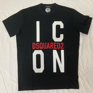 ディースクエアード(DSQUARED2)のディースクエアード  ビッグロゴ　tシャツ アイコン　icon ブラック(Tシャツ/カットソー(半袖/袖なし))
