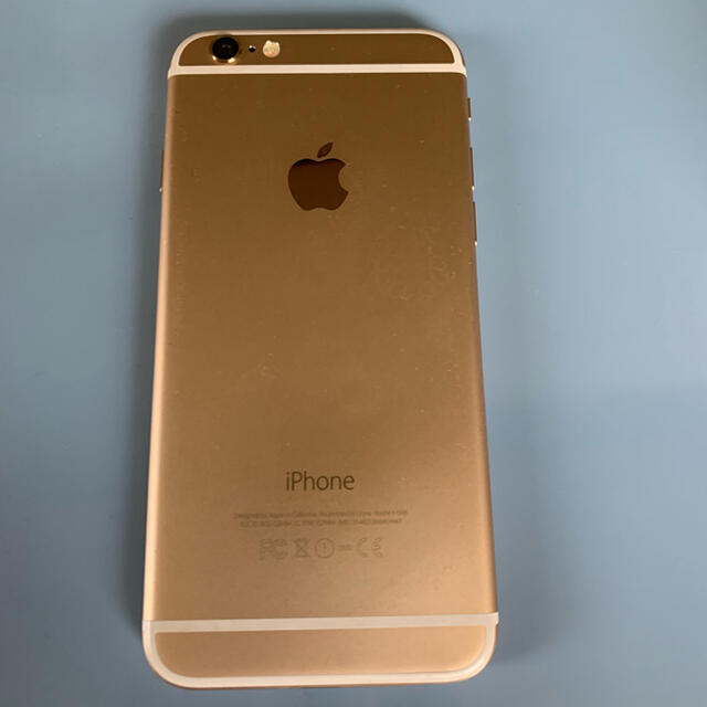 iPhone(アイフォーン)のiPhone6 SoftBank 128GB GOLD スマホ/家電/カメラのスマートフォン/携帯電話(スマートフォン本体)の商品写真