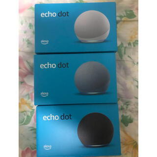 エコー(ECHO)の【3色セット】 Amazon エコードット echo dot 第4世代(スピーカー)