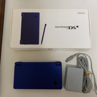 ニンテンドーDS(ニンテンドーDS)のNintendo DSi 本体（メタリックブルー） ◆箱・付属品あり(携帯用ゲーム機本体)