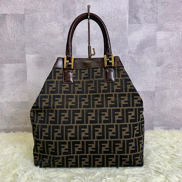 ✨FENDI トートバック エトニコ カゴバック ズッキーノ 編み込み