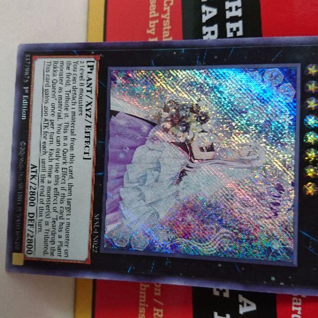 遊戯王 遊戯王 英語版 六花聖ティアドロップ シークレット レア 1stの通販 By Trader S Shop ユウギオウならラクマ