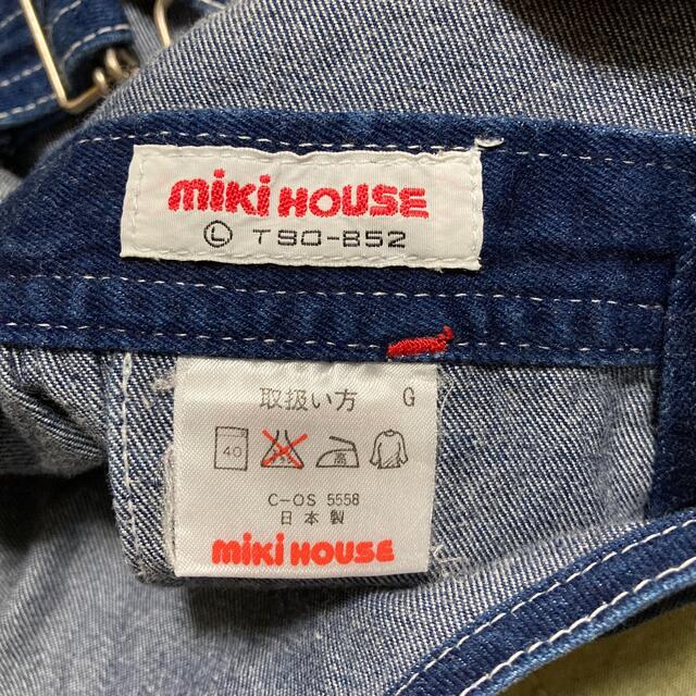 mikihouse(ミキハウス)のスカート キッズ/ベビー/マタニティのキッズ服女の子用(90cm~)(スカート)の商品写真