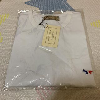 メゾンキツネ(MAISON KITSUNE')のメゾンキツネ Tシャツ　Ｓサイズ　新品未使用(Tシャツ(半袖/袖なし))