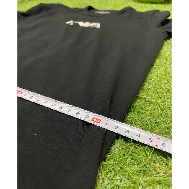 Emporio Armani(エンポリオアルマーニ)のエンポーリオアルマーニ新品未使用自宅保管品Sサイズタグ付きブラック レディースのトップス(Tシャツ(半袖/袖なし))の商品写真