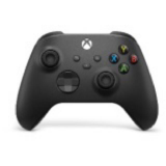 【純正】Xbox ワイヤレス コントローラー（カーボン ブラック）ゲームソフト/ゲーム機本体