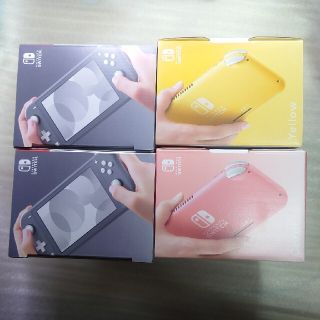 ニンテンドースイッチ(Nintendo Switch)のNintendo Switch Lite 新品未開封四台セット(家庭用ゲーム機本体)