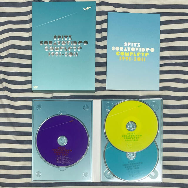 スピッツ/ソラトビデオCOMPLETE 1991-2011〈初回限定版・3枚組〉DVD