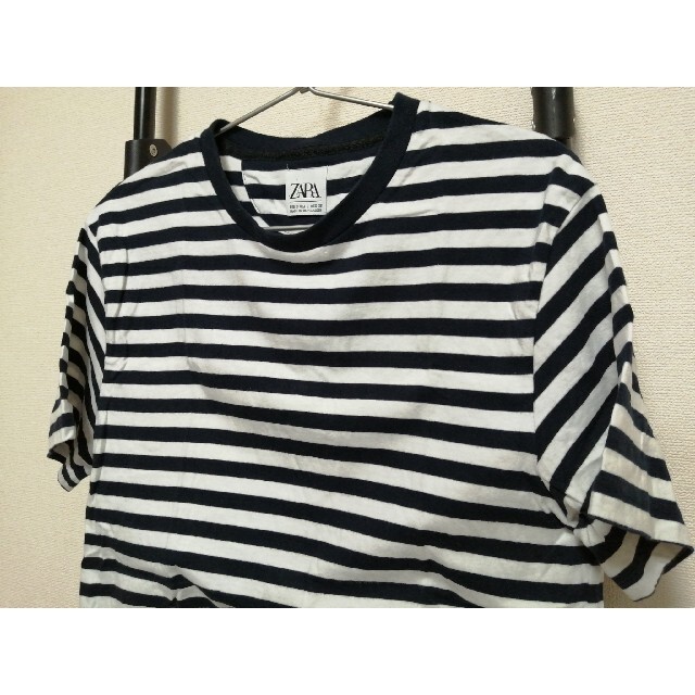 ZARA(ザラ)のZARA ザラ メンズ ボーダー Tシャツ メンズのトップス(Tシャツ/カットソー(半袖/袖なし))の商品写真