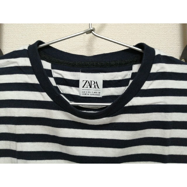 ZARA(ザラ)のZARA ザラ メンズ ボーダー Tシャツ メンズのトップス(Tシャツ/カットソー(半袖/袖なし))の商品写真