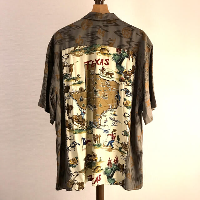 プチギフト Reyn Spooner 80's アロハシャツ テキサス XL ヴィンテージ