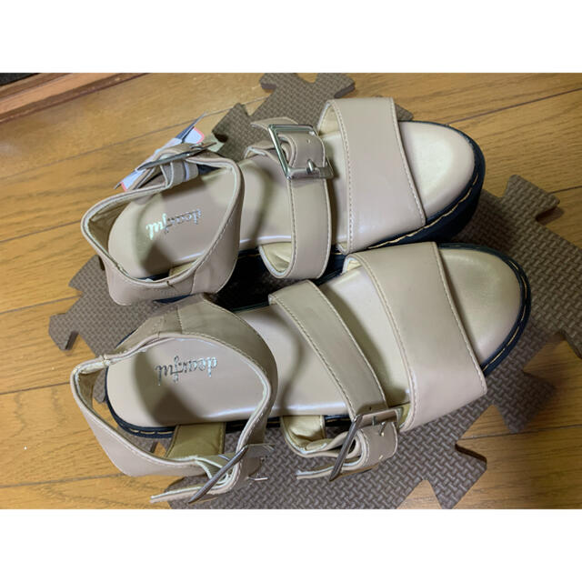 しまむら(シマムラ)のPAケイリョウ２ベルトS レディースの靴/シューズ(サンダル)の商品写真