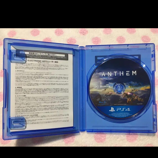 PlayStation4(プレイステーション4)のAnthem プレステ4 ソフト エンタメ/ホビーのゲームソフト/ゲーム機本体(家庭用ゲームソフト)の商品写真
