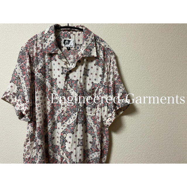 シャツEngineered Garments MADE IN USA ペイズリー柄　★