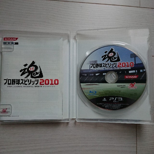 KONAMI(コナミ)の「プロ野球スピリッツ2010 PS3版」 エンタメ/ホビーのゲームソフト/ゲーム機本体(家庭用ゲームソフト)の商品写真