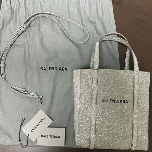 BALENCIAGA  エブリデイトートバッグ　グリッター