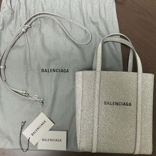 BALENCIAGA エブリデイトートバッグ　グリッター XXS