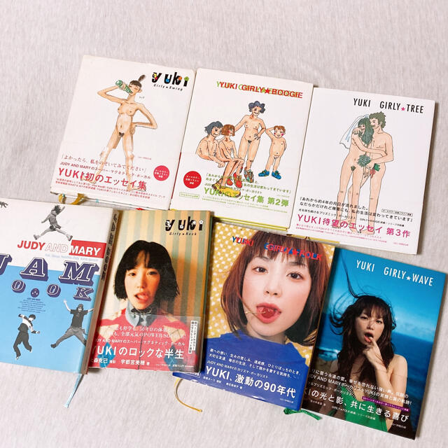 Sleep(スリープ)のYUKI エッセイ集、JUDY AND MARY JAM BOOK エンタメ/ホビーのタレントグッズ(ミュージシャン)の商品写真