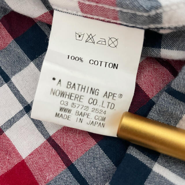 A BATHING APE(アベイシングエイプ)の日本製✨A BATHING APE‼️半袖シャツ‼️ メンズのトップス(シャツ)の商品写真