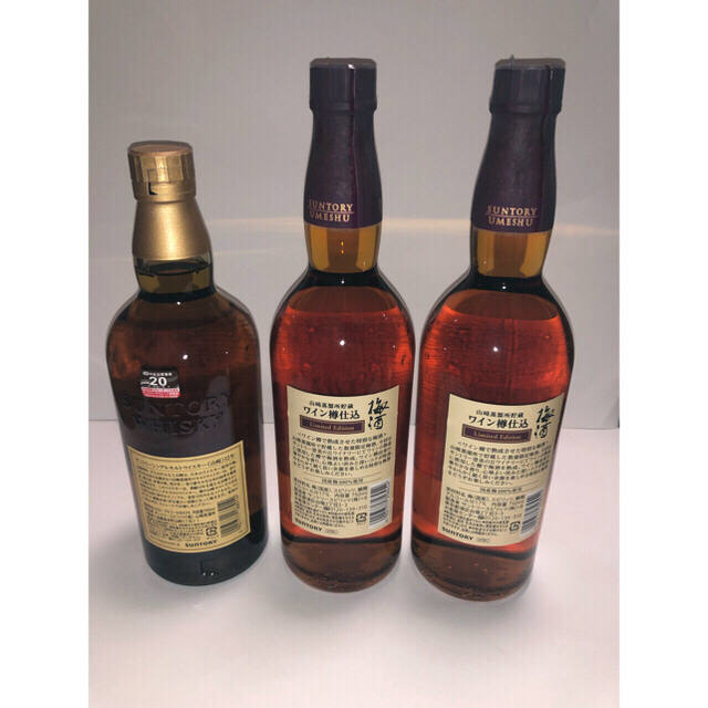 3本セット⭐︎山崎12年700ml ・山崎蒸留所貯蔵ワイン樽仕込梅酒 | www